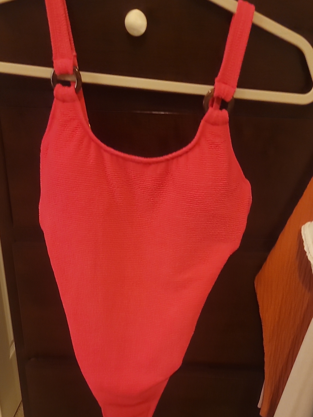 Shade & Shore Bright Pink One-Piece Swimsuit